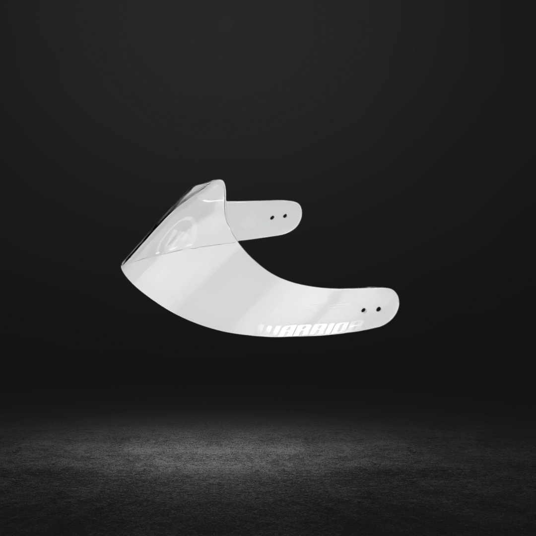 Warrior Lacrosse Universal Goalie Throat Guard - Clear