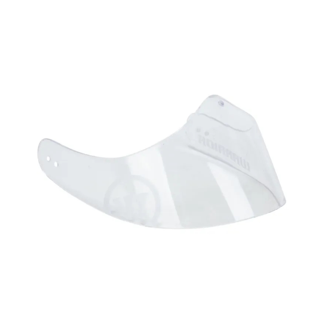 Warrior Lacrosse Universal Goalie Throat Guard - Clear