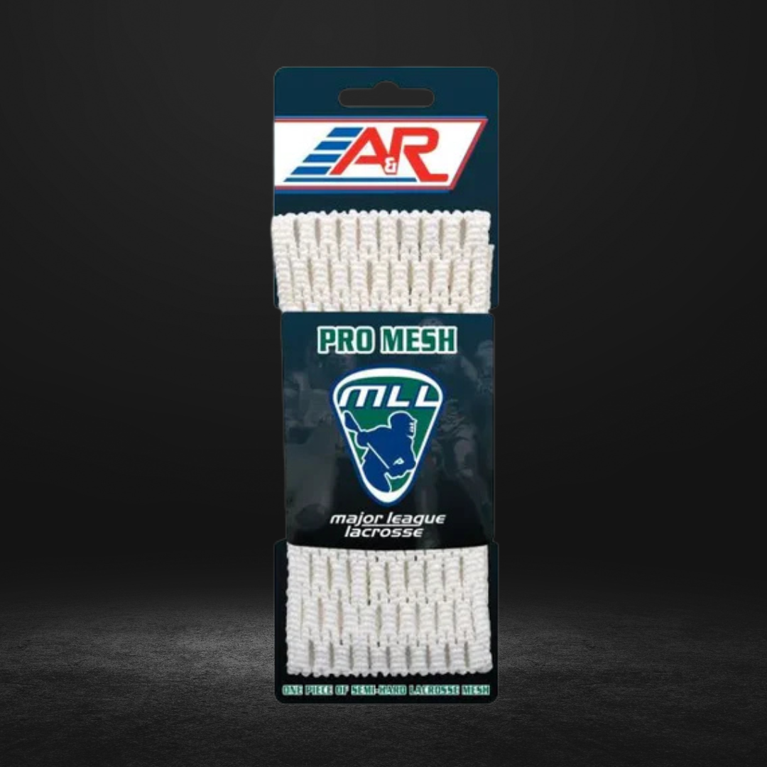 Semi Hard White Lacrosse Mesh
