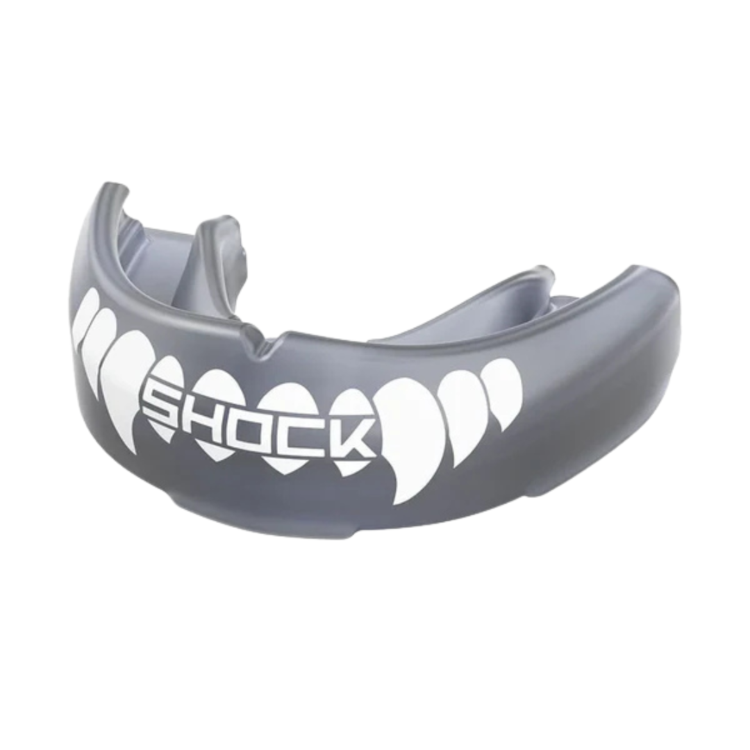Shock Doctor Braces Strapless Mouthguard Grey