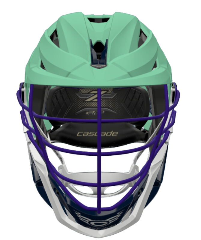 Wrath Lacrosse Custom Cascade Z Lacrosse Helmet
