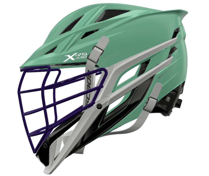 Wrath Lacrosse Custom Cascade XRS Pro Lacrosse Helmet