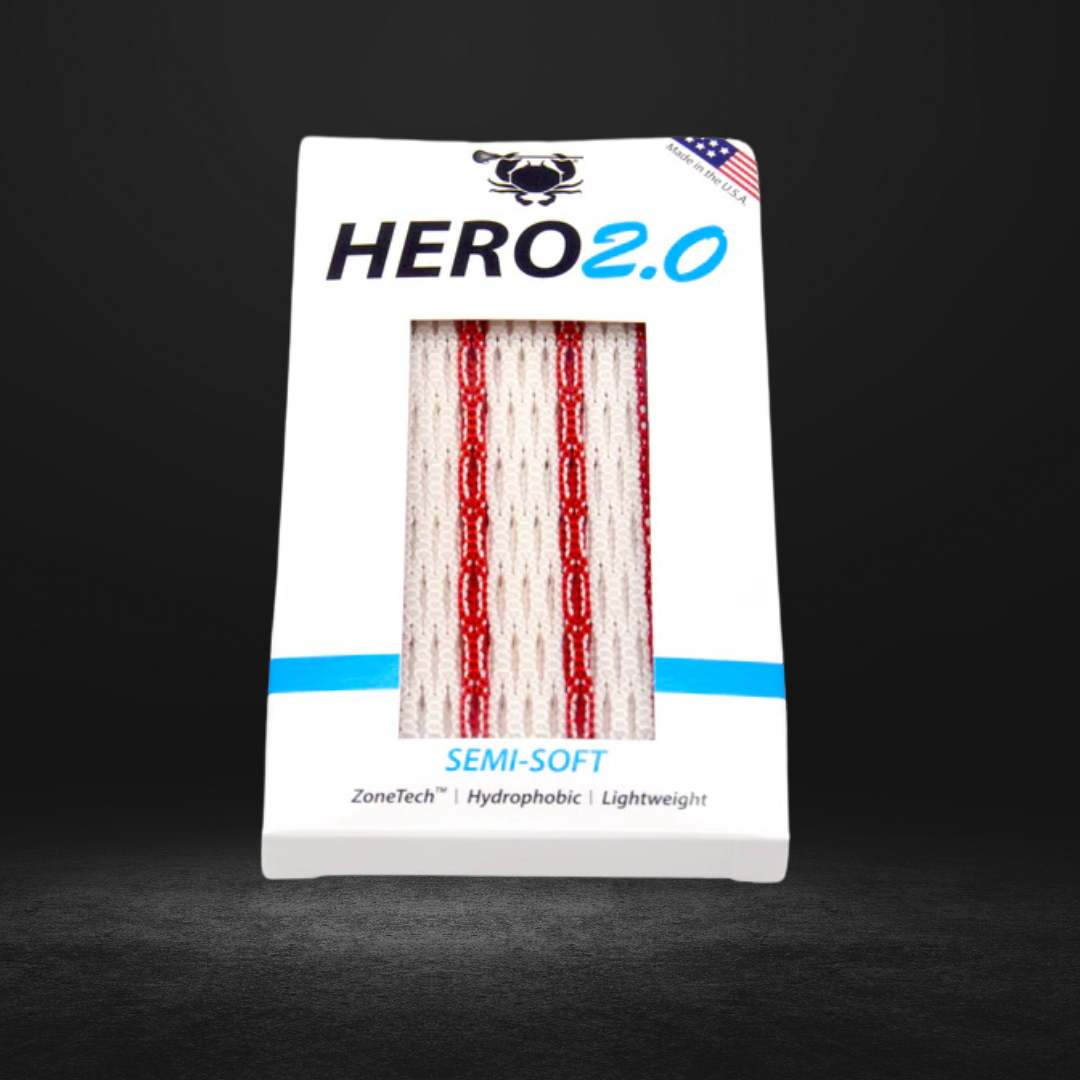 ECD Hero 2.0 Semi-Soft Lacrosse Mesh Stringing Piece
