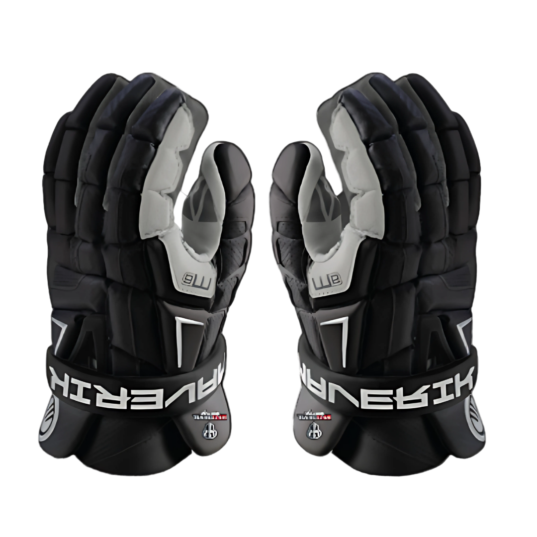 Red Devil Custom M6 Lacrosse Gloves
