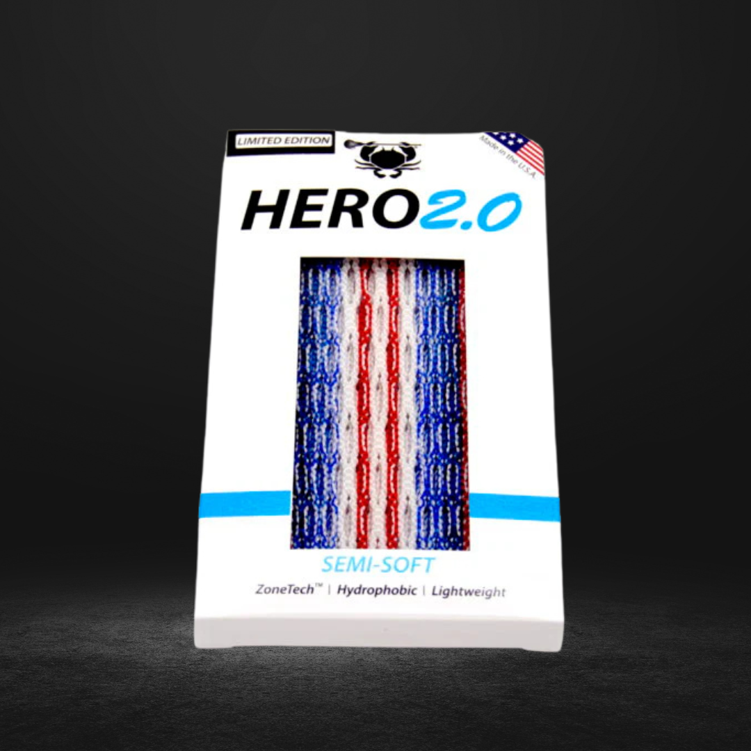 ECD Hero 2.0 Semi-Soft Lacrosse Mesh Stringing Piece