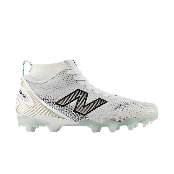 FreezeLX v5 Mid Lacrosse Cleat - White – Battle Lax