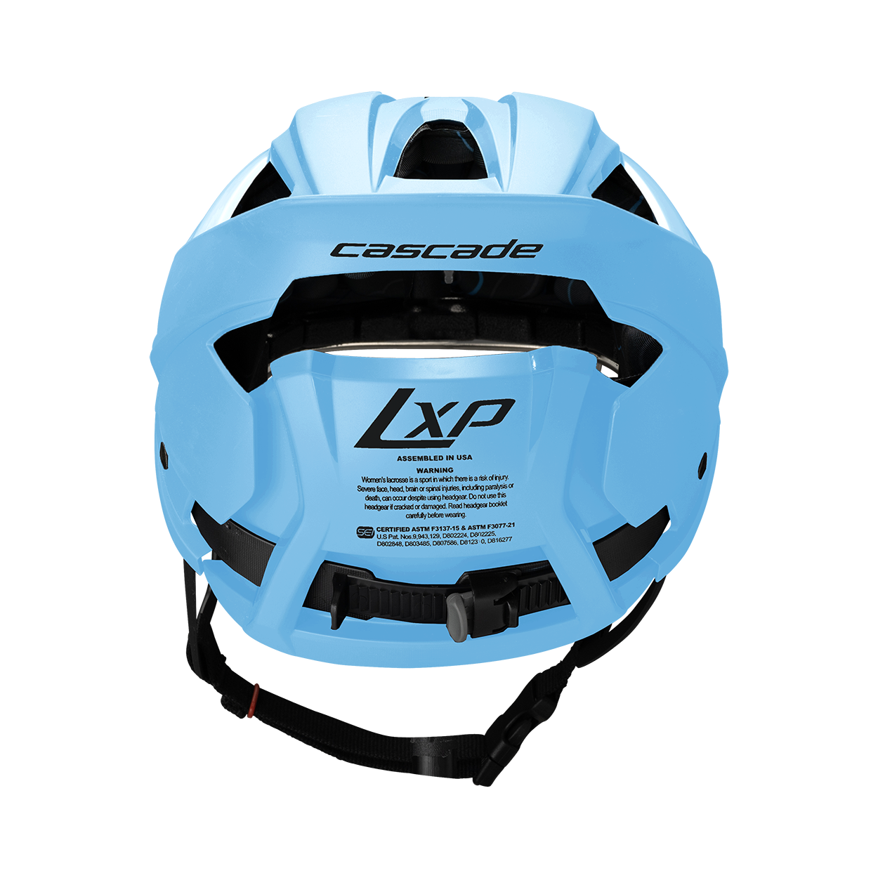 Cascade LXP Women's Lacrosse Helmet/Headgear - Carolina Blue