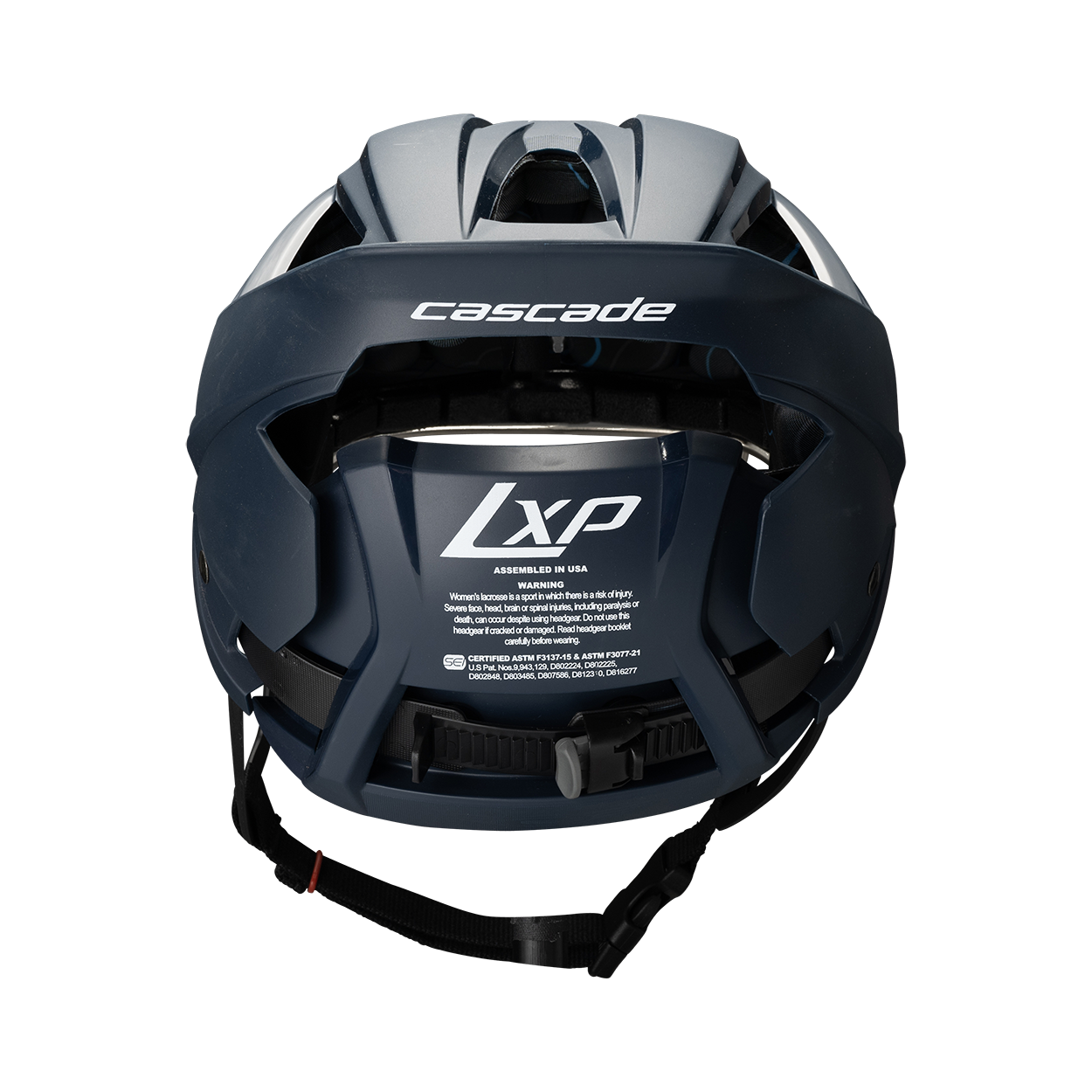 Cascade LXP Women's Lacrosse Helmet/Headgear - Navy
