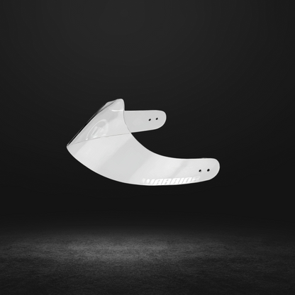 Warrior Lacrosse Universal Goalie Throat Guard - Clear