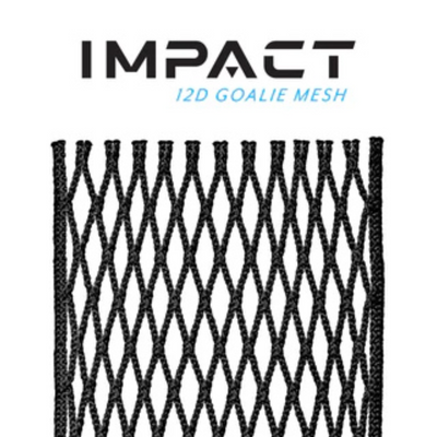ECD Impact Lacrosse Goalie Mesh Black