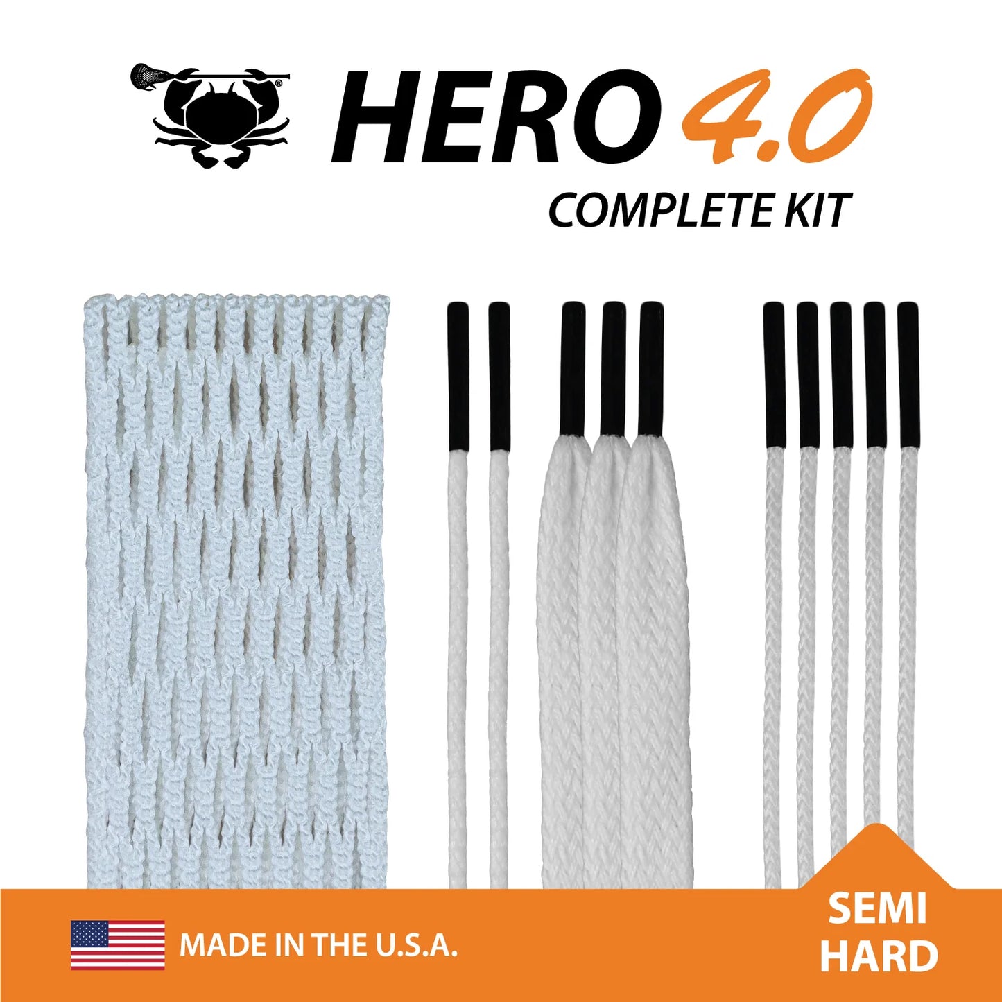 Hero 4.0 - Complete Kit - White Semi Soft