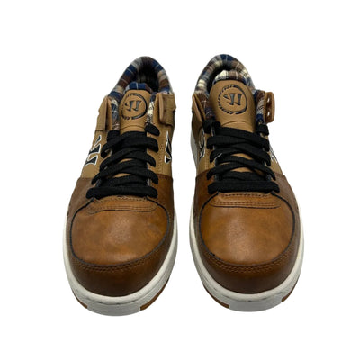 Warrior Hound Dog Sneaker Brown/Navy Plaid - Men's 9.5D