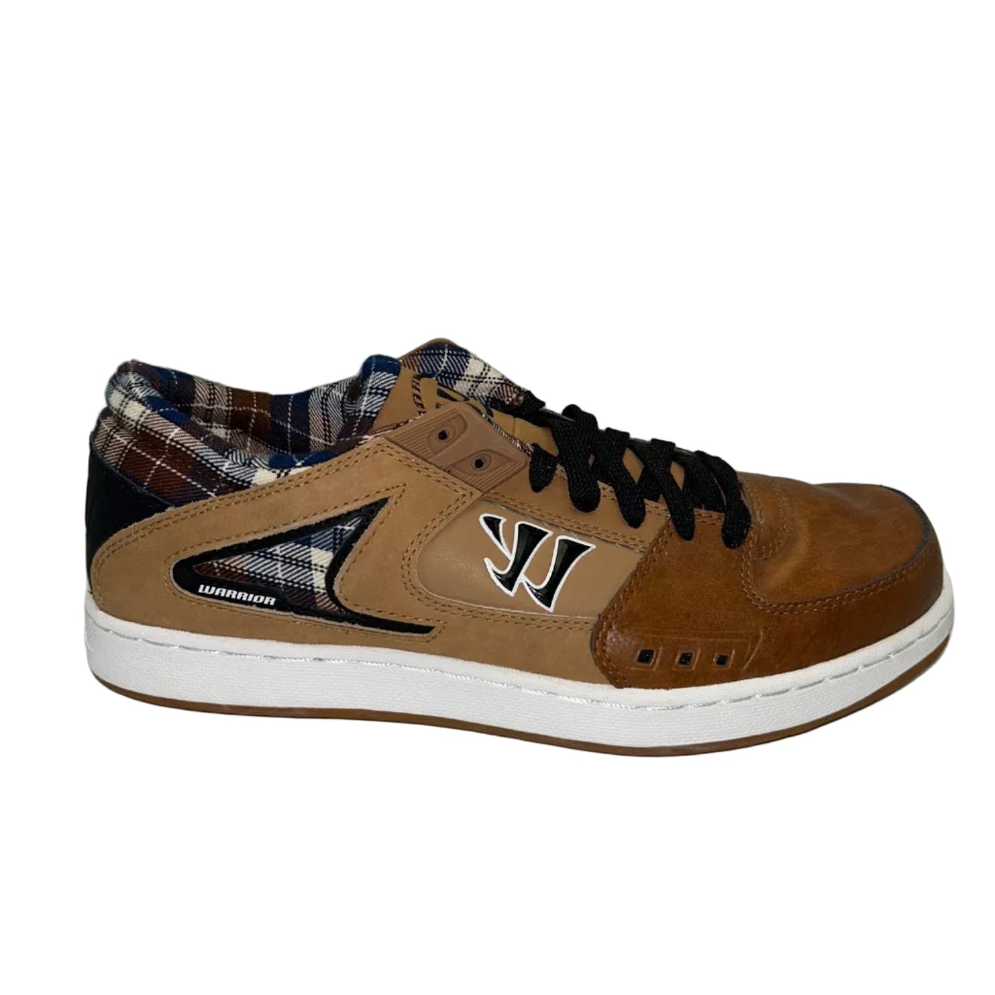 Warrior Hound Dog Sneaker Brown/Navy Plaid - Men's 9.5D