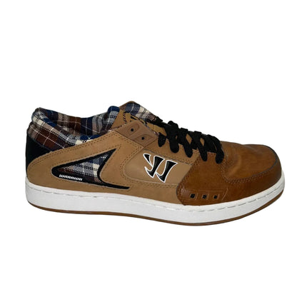 Warrior Hound Dog Sneaker Brown/Navy Plaid - Men's 9.5D