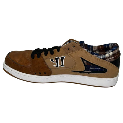 Warrior Hound Dog Sneaker Brown/Navy Plaid - Men's 9.5D