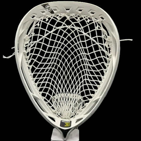 Custom Pre-Strung Head - Warrior Nemesis 3 Goalie Head/ECD Impact Semi-Soft Mesh