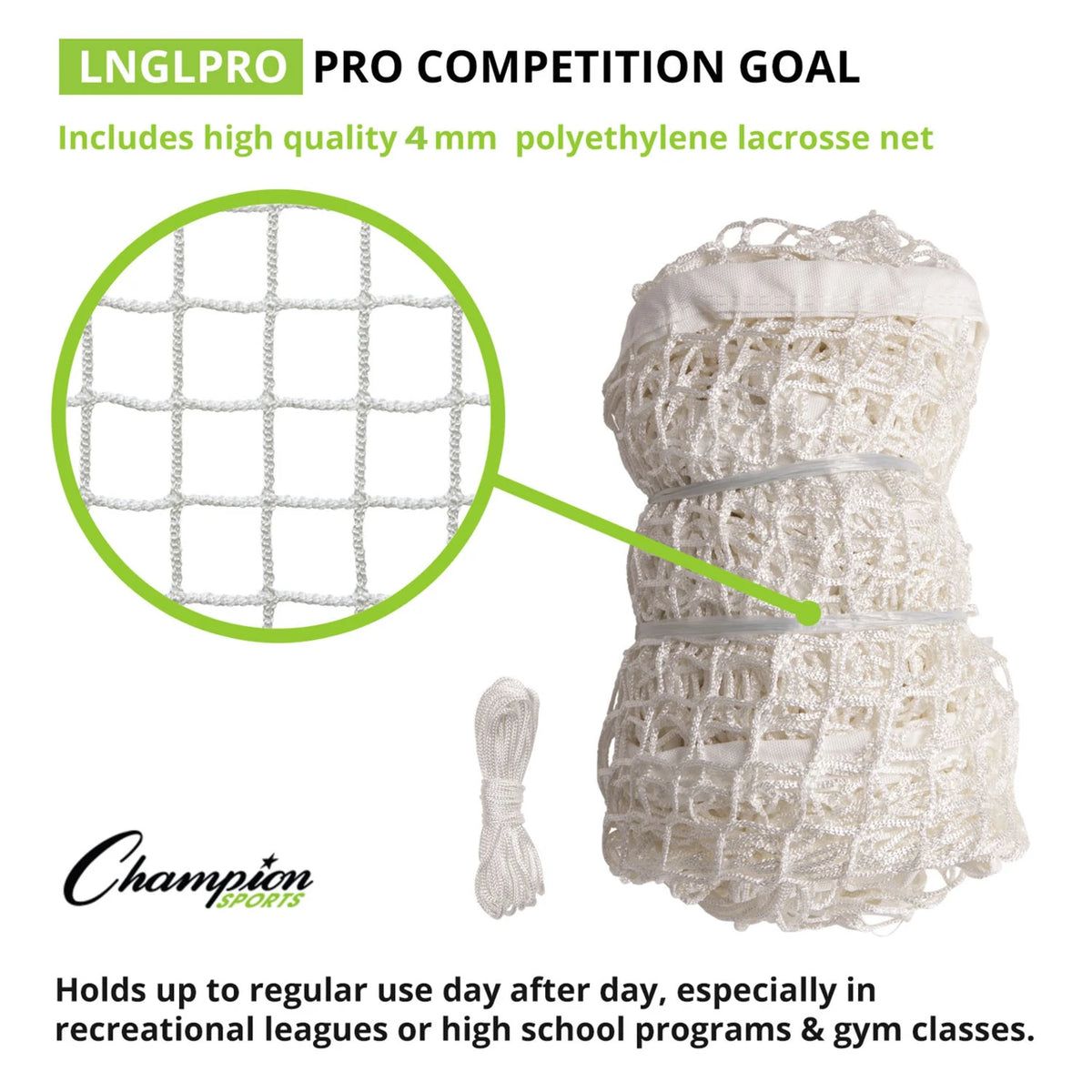 Champion Sports Pro Competition Lacrosse Goal