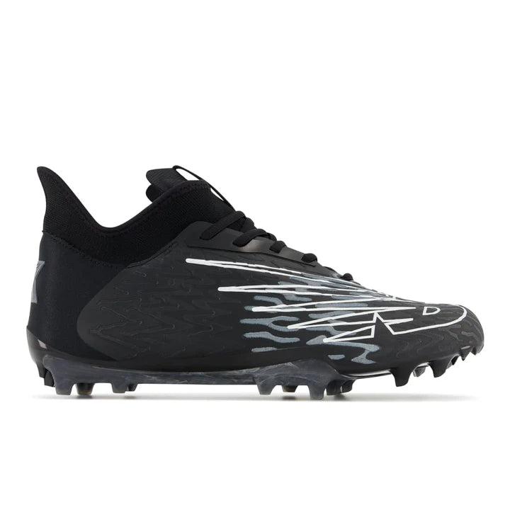 Burn X3 Men's Cleat- Black Mid Men's 8.5D (Standard Width)