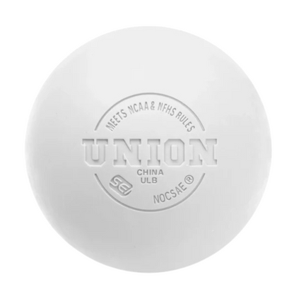 Union Lacrosse Balls  White