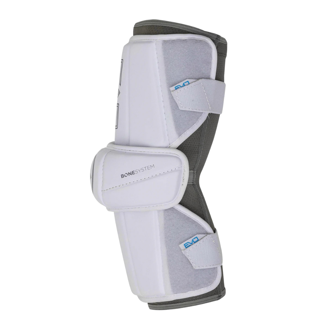 Warrior Evo Lacrosse Arm Guards White