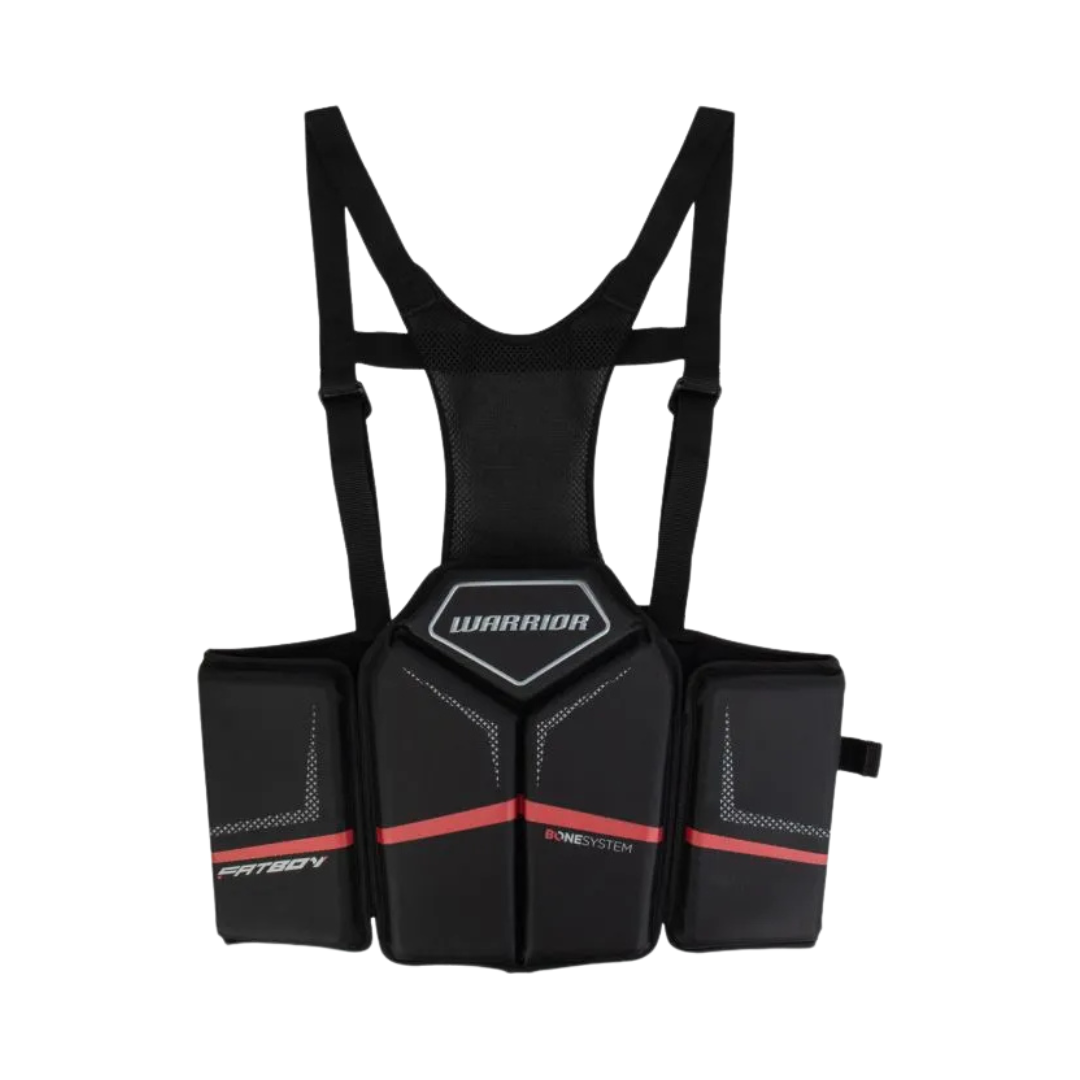 Warrior Fatboy Lacrosse Rib Guards Black