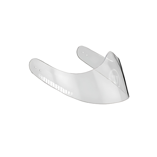 Warrior Lacrosse Universal Goalie Throat Guard - Clear