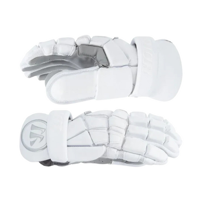 Warrior Nemesis Goalie Lacrosse Gloves White