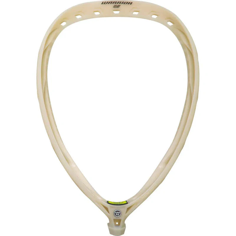 Warrior Nemesis QS Unstrung Goalie Lacrosse Head Natural