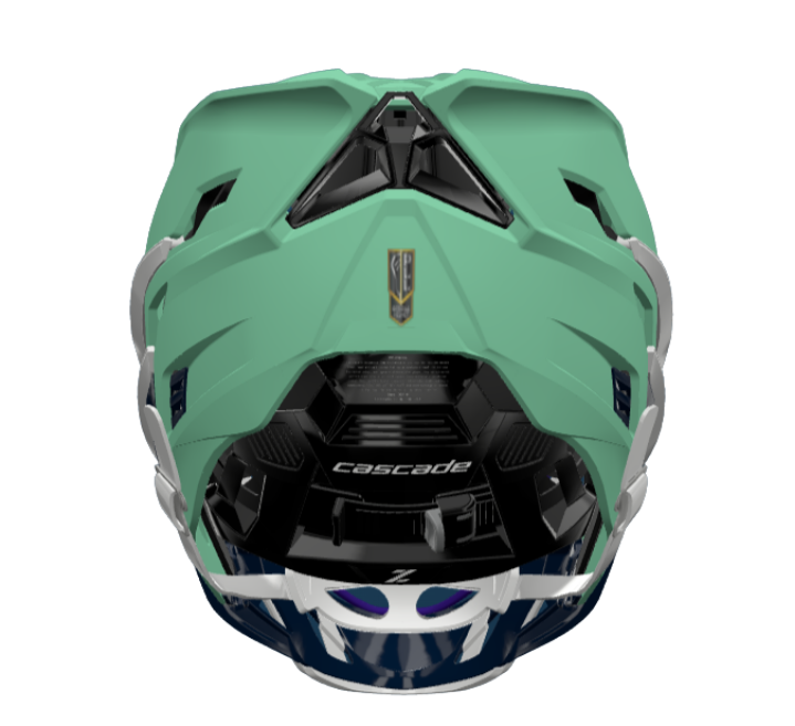 Wrath Lacrosse Custom Cascade Z Lacrosse Helmet