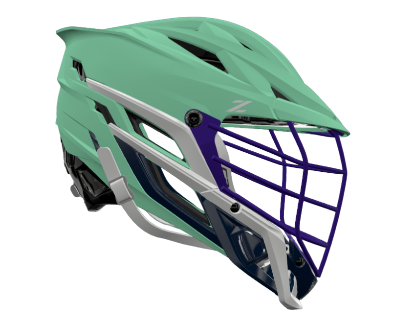 Wrath Lacrosse Custom Cascade Z Lacrosse Helmet