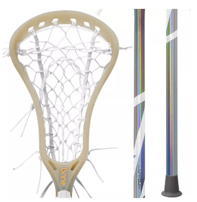 Brine Women's Limited Edition Krown Pro Lacrosse Stick on Minimus Carbon