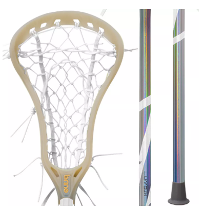 Brine Women's Limited Edition Krown Pro Lacrosse Stick on Minimus Carbon