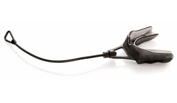 Shock Doctor Adult Pro Black Mouthguard with Strap