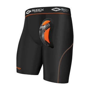 Shock Doctor Ultra Pro Compression Short with Carbon Flex Cup - Black