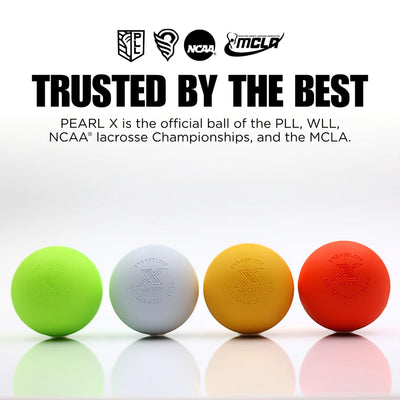 PEARL X LACROSSE BALLS - GREASELESS - PACK OF 3