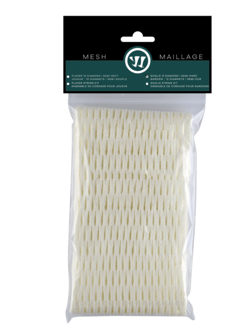 Warrior Goalie Shell Mesh - White Semi Soft