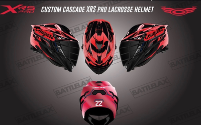 Cardinal Mooney Custom Cascade XRS Pro Helmet